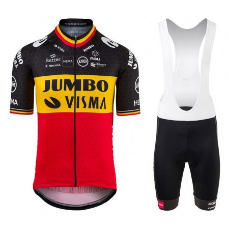 Cykeltøj + Cykelshorts 2021 Team Jumbo-Visma N001